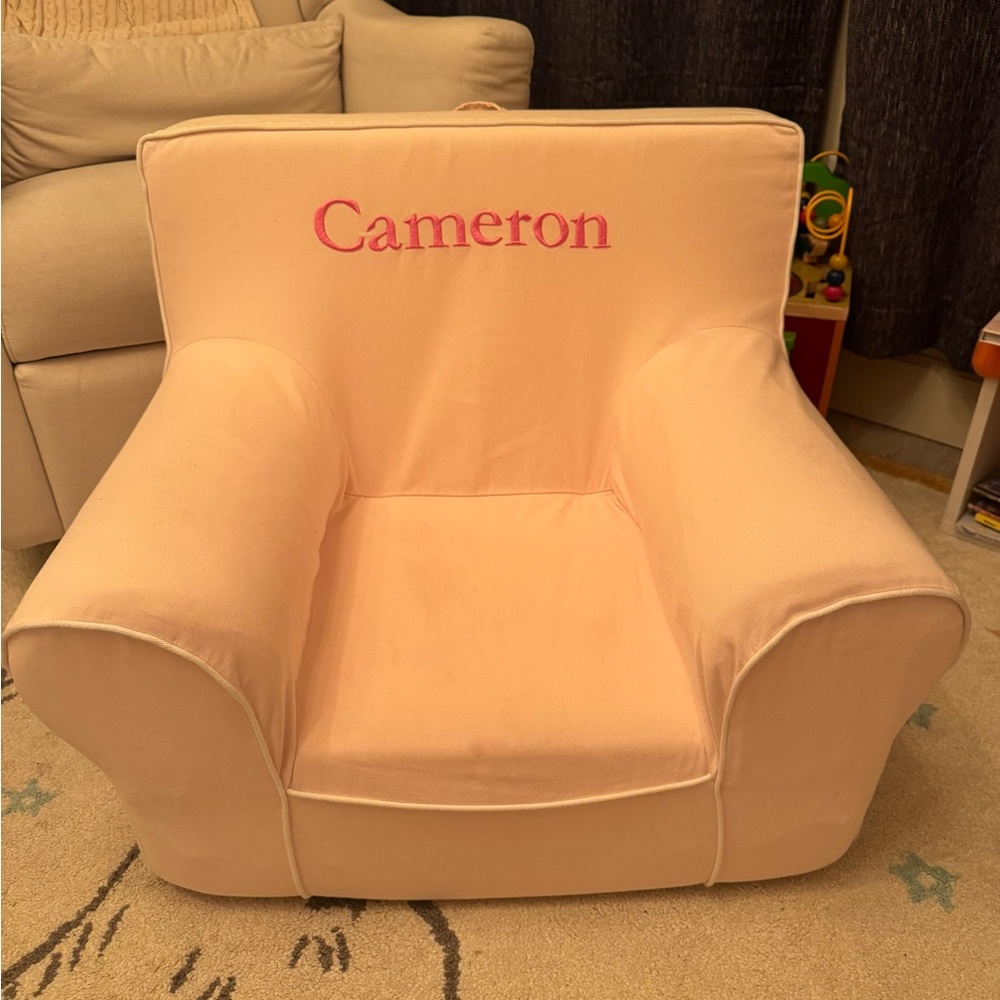 Pottery Barn Kids Anywhere Chair Cameron Slipcover